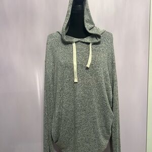 Zyia Boyfriend Hoodie: Heathered Gray